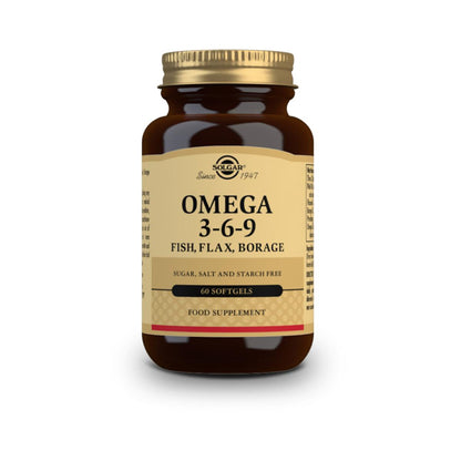 Omega 3 6 9 Solgar 60 Cápsulas