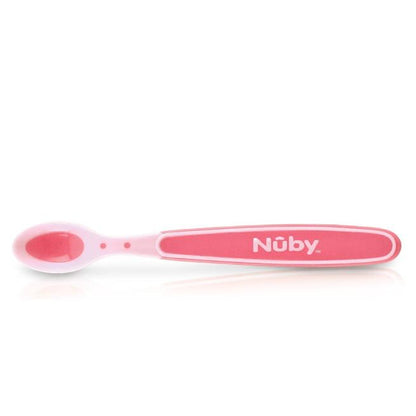 Cuchara termosensible de punta suave Nuby