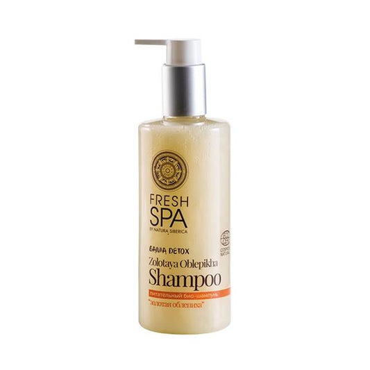 Champú nutritivo golden oblepikha spa bania fresh Natura Sibérica 300 ml