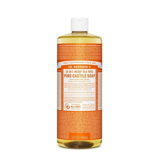 Jabón líquido Árbol del Té Dr. Bronners 945 ml
