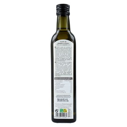 Pack 3x Aceite de Sésamo prensado en frío ECO Planeta Huerto 500 ml