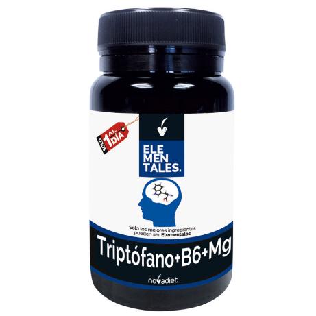 Triptofano+ B6+Mg Novadiet 30 Cápsulas Vegetales