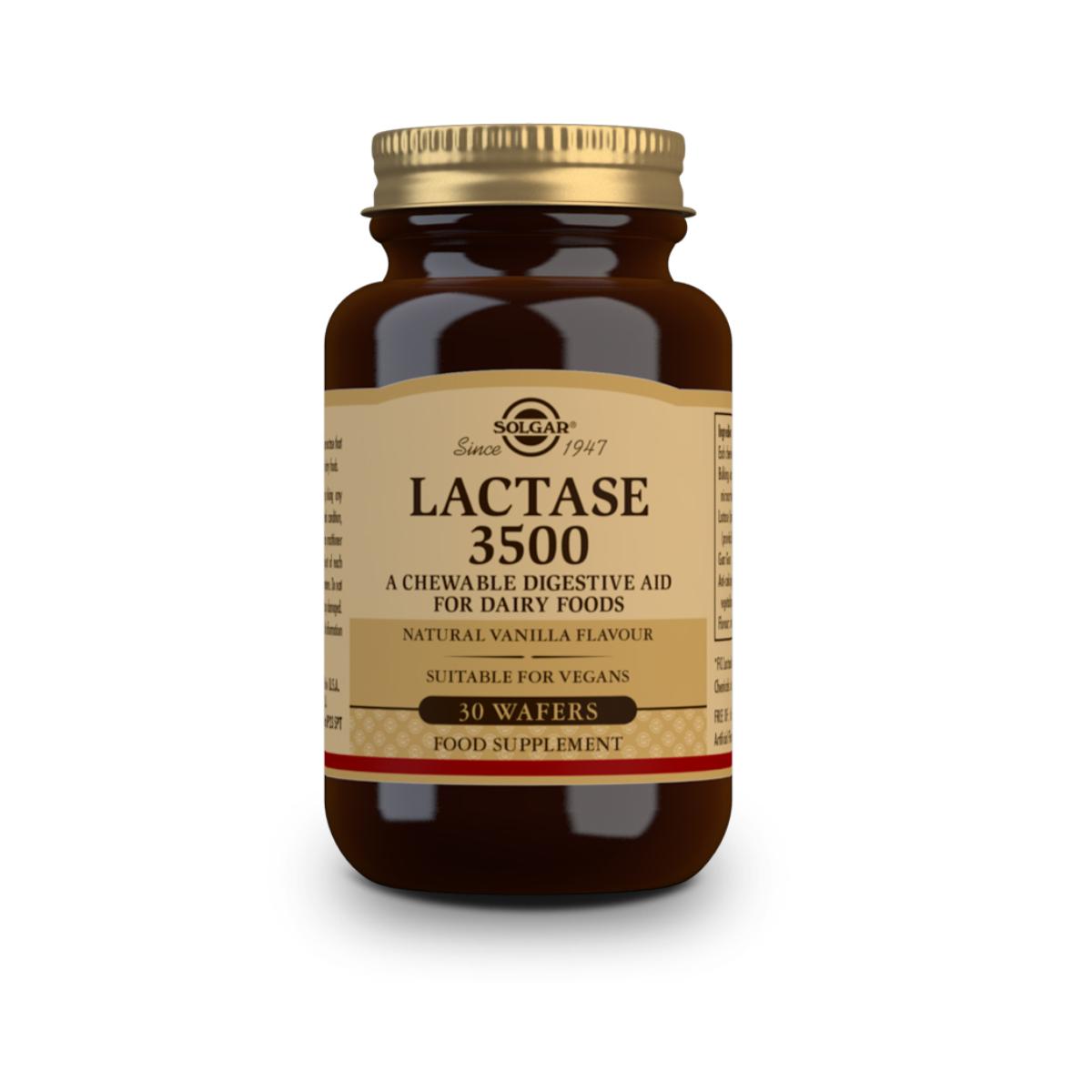 Lactasa 3500, 30 comprimidos (Vainilla)