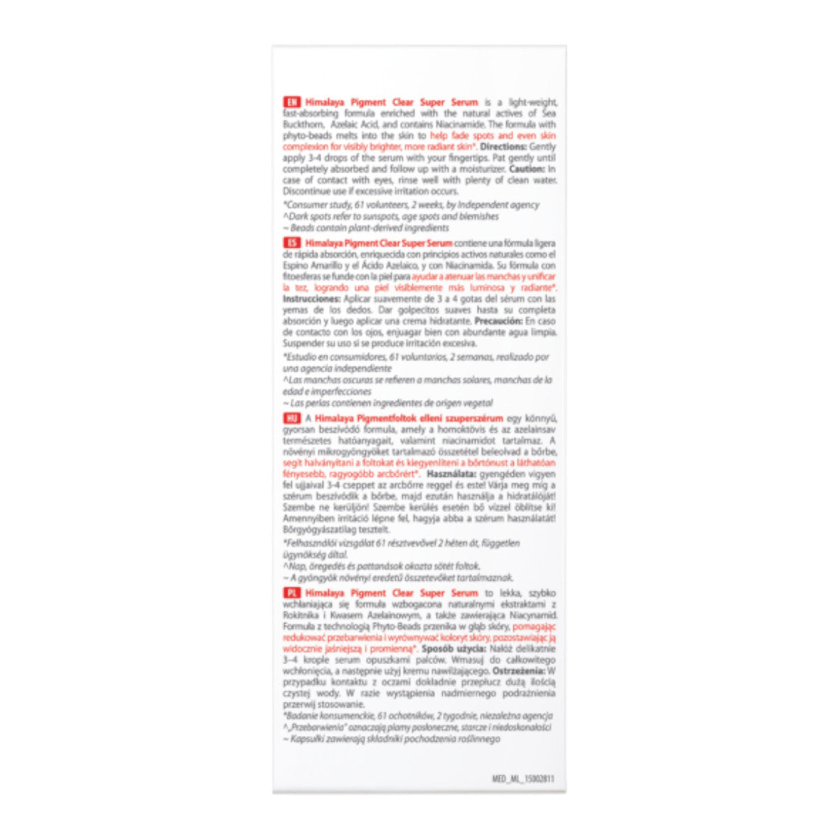 Sérum tratamiento cicatrices & acné Himalaya 30 ml
