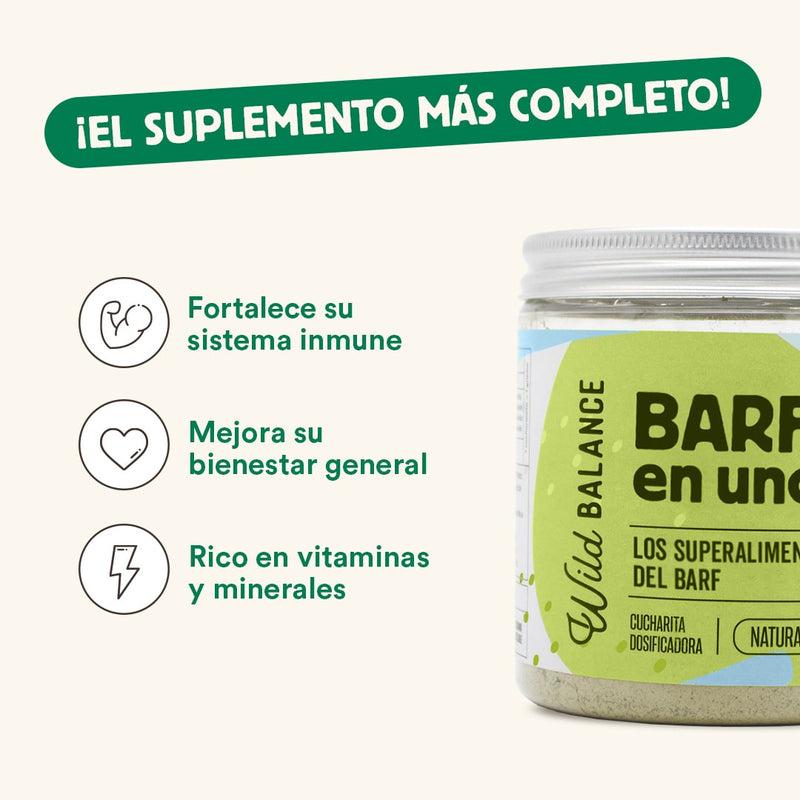 Barf en Uno Suplemento natural para mascotas Wild Balance 100 g