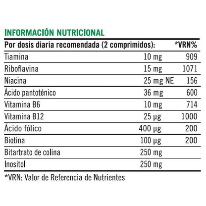 Complejo de vitamina B 100comp Nature's Bounty