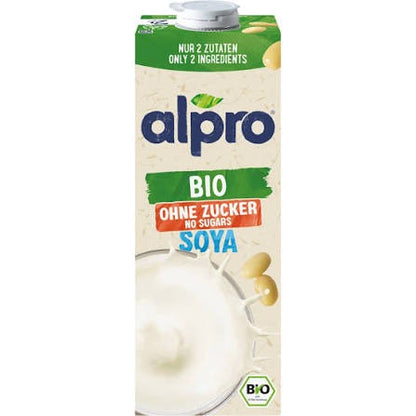 Bebida de Soja 0% Azúcares Alpro Bio 1L