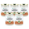 Pack 5x Aceite de coco ECO Planeta Huerto 430 ml