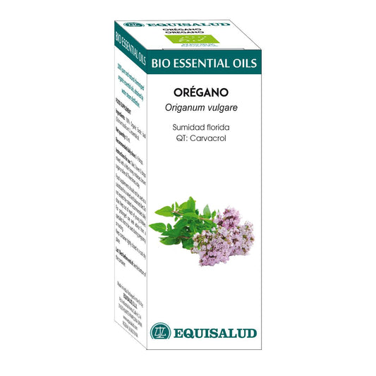 Bio Essential Oil Oregano - Qt:Carvacrol Equisalud 10 ml