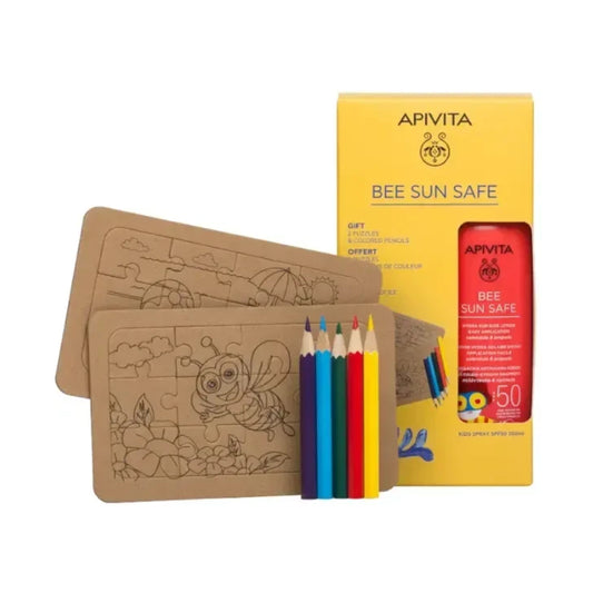 Hydra sun spray infantil SPF50 Apivita + REGALO
