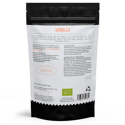 Infusión Rooibos Vainilla, ecológico a granel Edward Fields 60 g