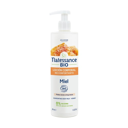 Loción corporal reconfortante de miel Natessance 400 ml