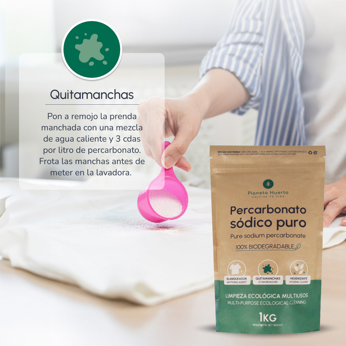 Percarbonato Sódico Planeta Huerto 1 Kg