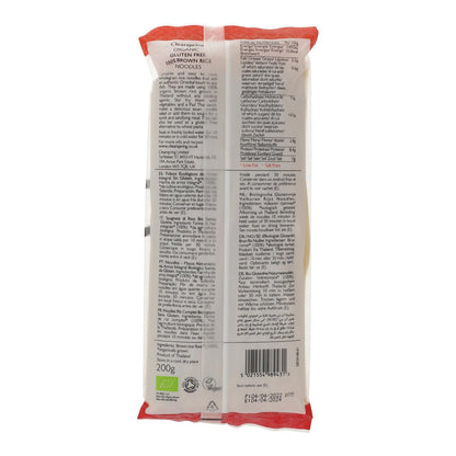 Fideos Noodles de Arroz Integral Sin Gluten Clearspring 200 gr