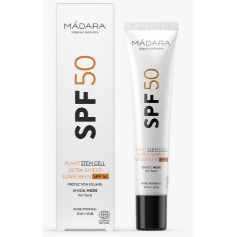 Emulsión facial antioxidante SPF 50 Mádara 40 ml