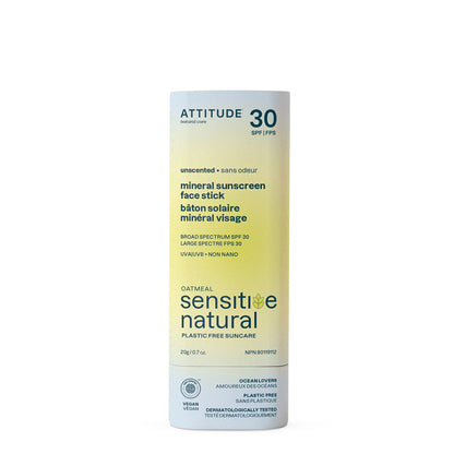 Sunly Protector solar stick facial piel sensible Avena sin perfume 30 SPF 20 g