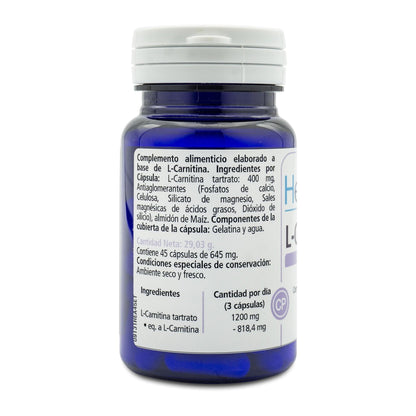 H4U L-Carnitina 45 cápsulas de 645 mg