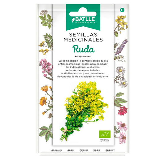 Semillas medicinales ecológicas de Ruda Batlle