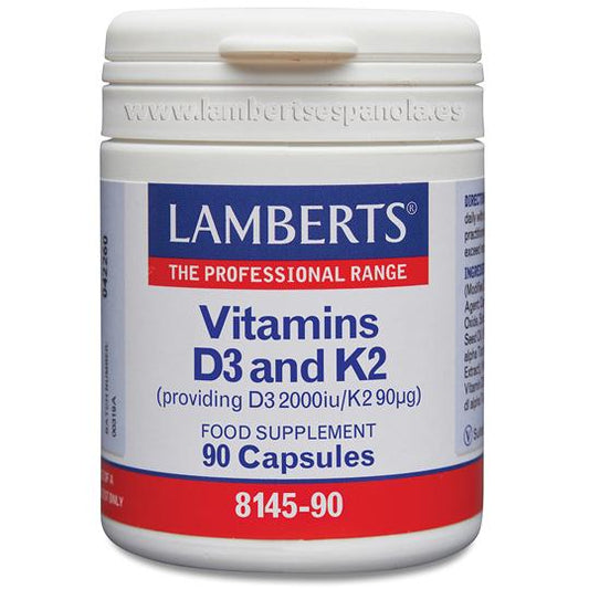 Vitamina D3 2000 UI y K2 90 µg