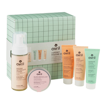 Cofre Navidad rutina cuidado facial, Avril