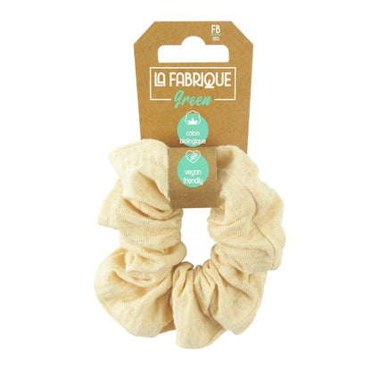 Elástico para el cabello de algodón bio La Fabrique Green