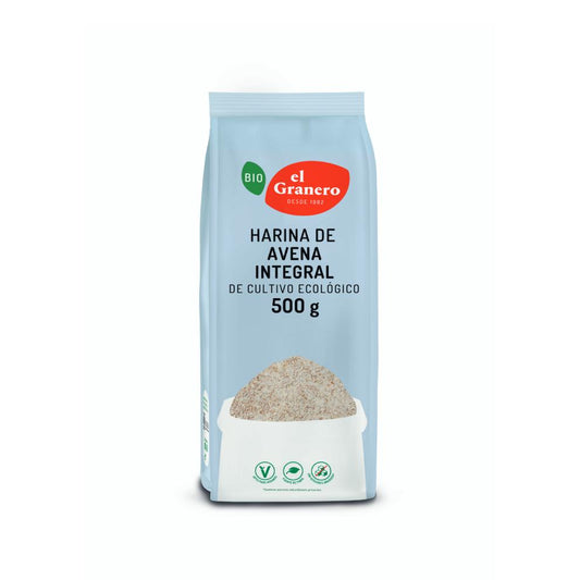 Harina de avena integral Bio El Granero 500 g