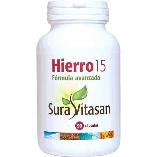 Hierro 15 - 90 Caps Sura Vitasan