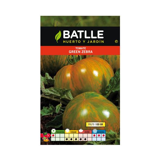 Semillas de  Tomate Green Zebra - Tigre