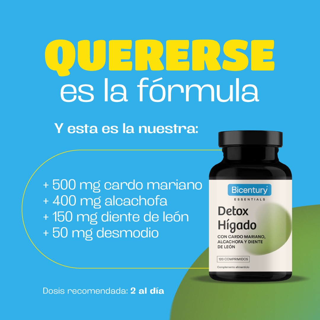 Detox Hígado BICENTURY 120 Comprimidos