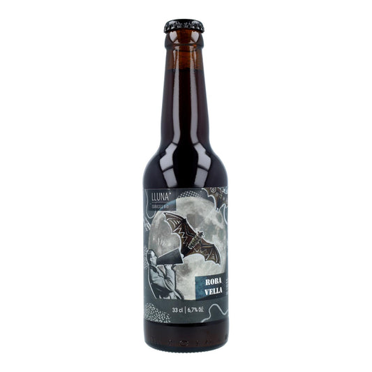 Cerveza ecológica Roba Vella 6,7% Cerveses Lluna 33 cl