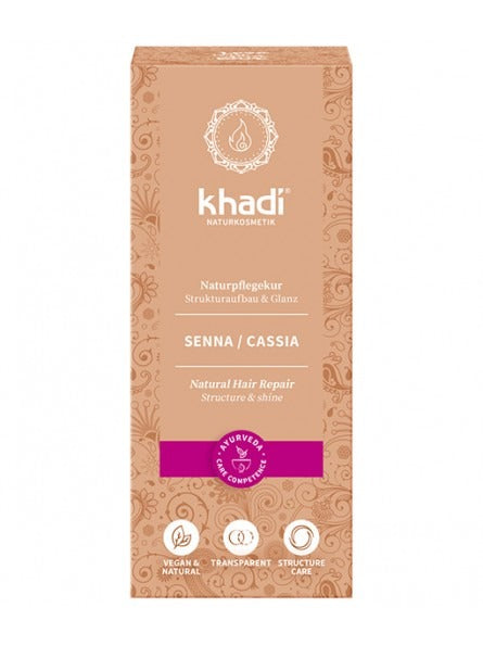 Henna Cassia Neutra 100% natural Khadi