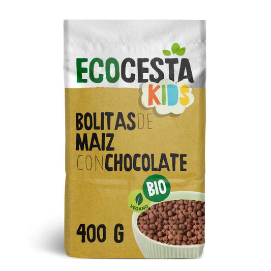 Bolitas De Cereales con Chocolate Bio Ecocesta 400 gr