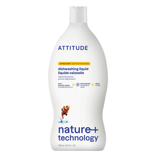 Detergente líquido Cítricos Eco Attitude 700 ml