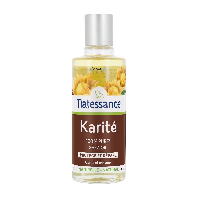Aceite de Karité natural 100% puro Natessance 100 ml
