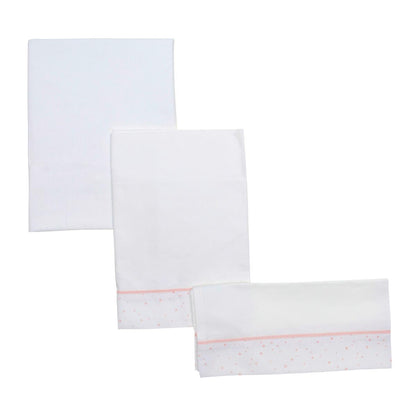 Sábana para cuna de 100x160 cm. diseños Star/Astra 3 piezas Star Celeste