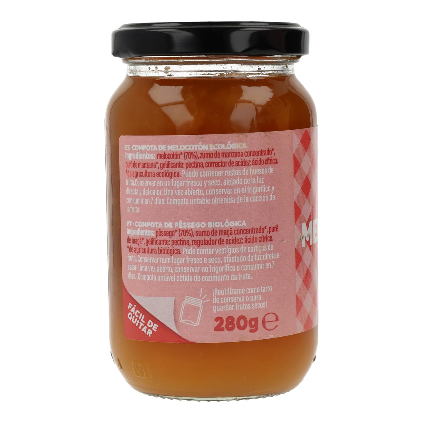 Compota de Melocotón La Finestra Sul Cielo 280 g