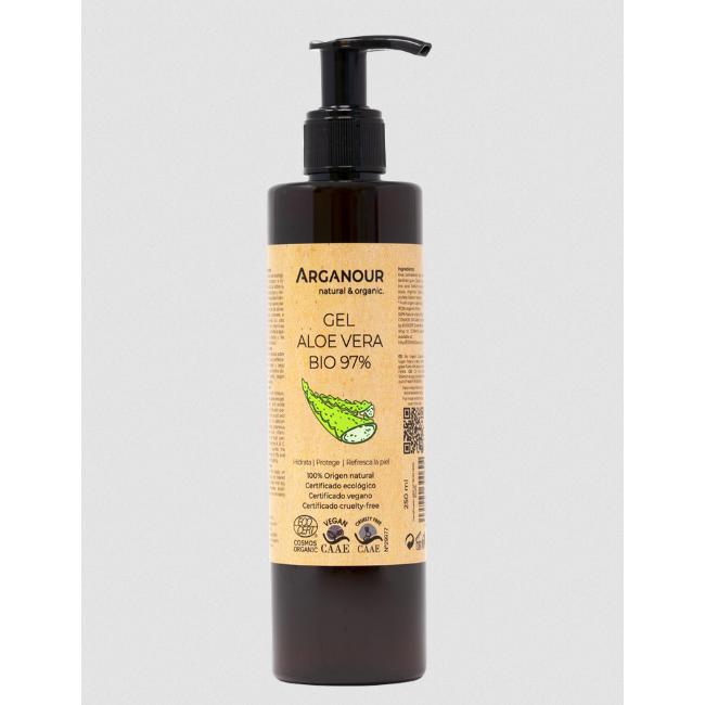 Gel de Aloe Vera 97% Certificado Ecológico Arganour 250 ml