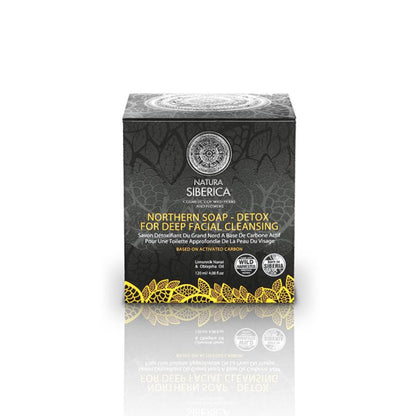 Jabón negro nórdico detox Natura Sibérica 120 ml