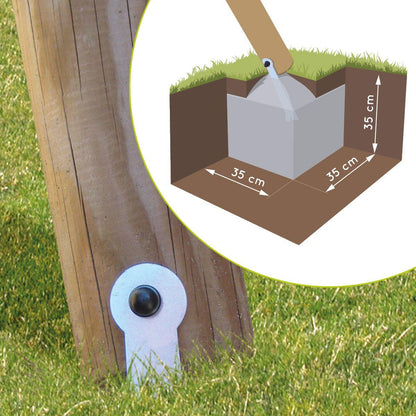 Estructura de columpio SOULET ARTHUR de Madera