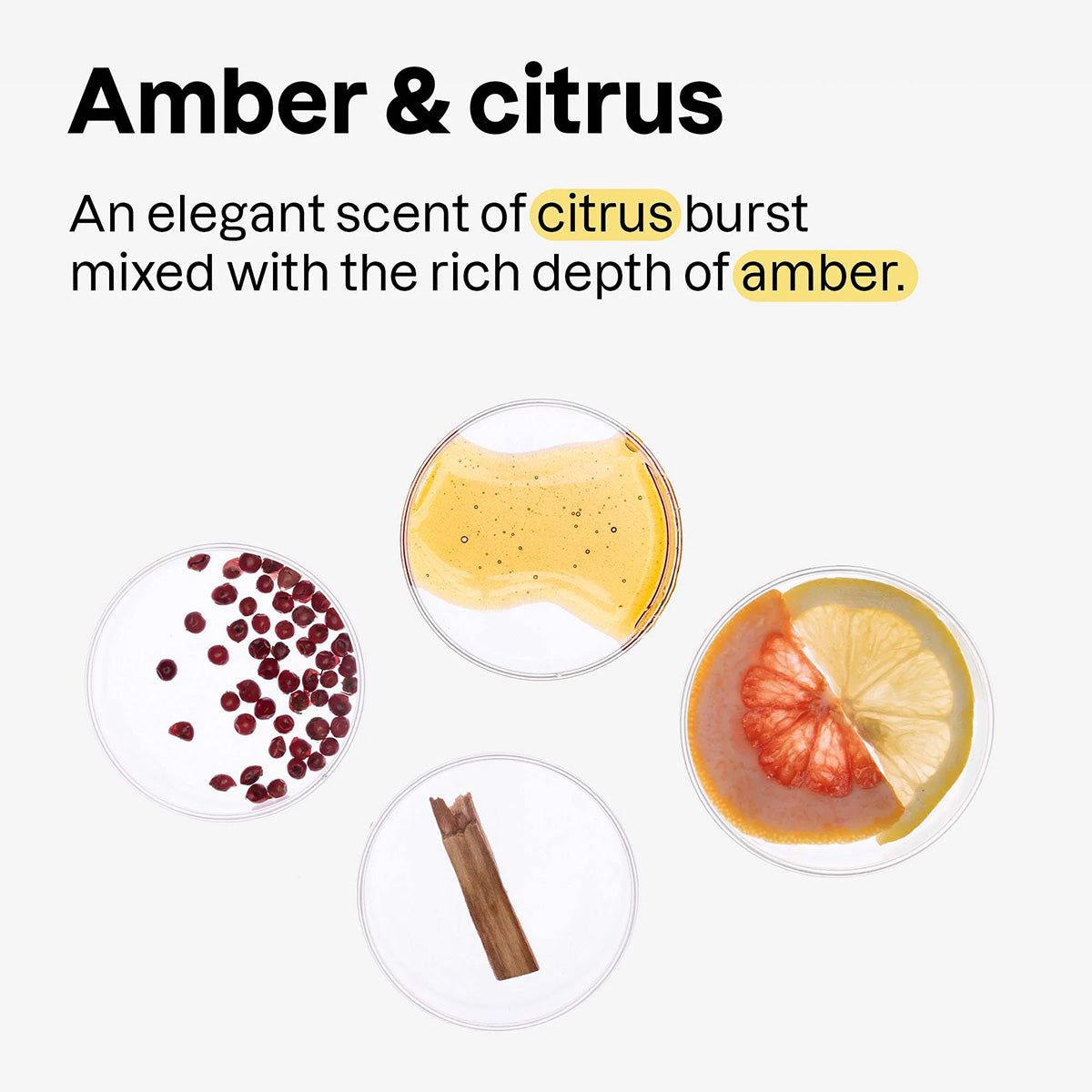 Super leaves men desodorante Ámbar & Cítricos