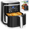 Freidora de aire 1900 W de 7L Aigostar Box plateado