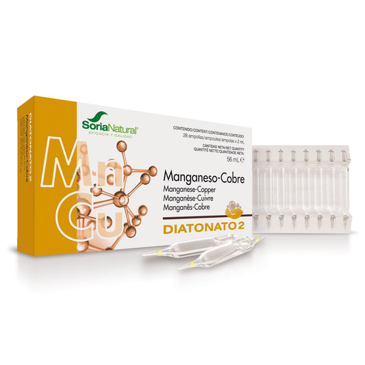 Diatonato 2 Mn-Cu Soria Natural 28 viales