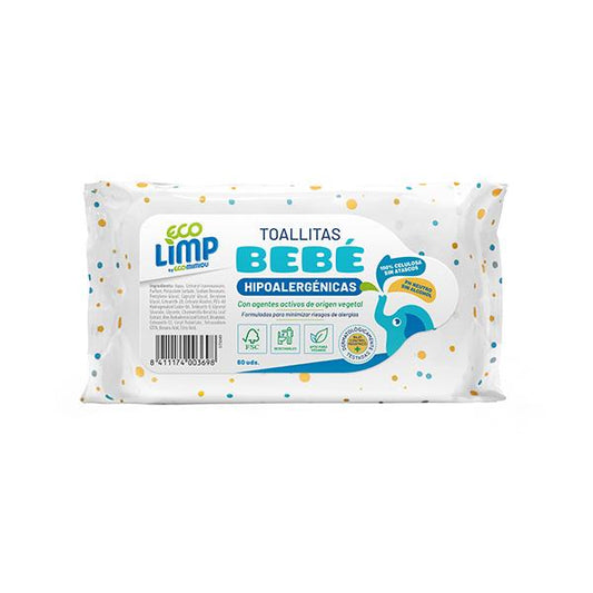 Toallitas Bebé  Mimidu ECO 60 Uds