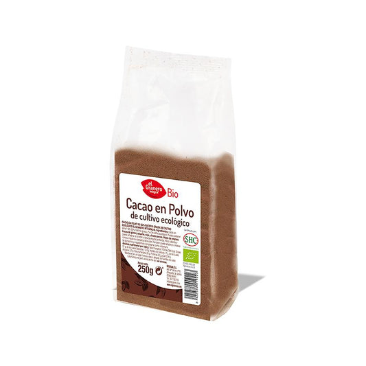 Cacao En Polvo 20-22% Materia Grasa Bio El Granero 250 gr