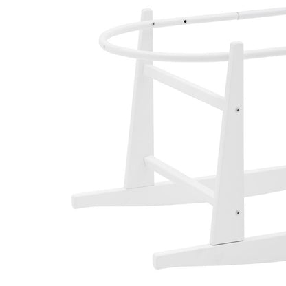 Portamoises Madera Balancín Liso Blanco Cambrass