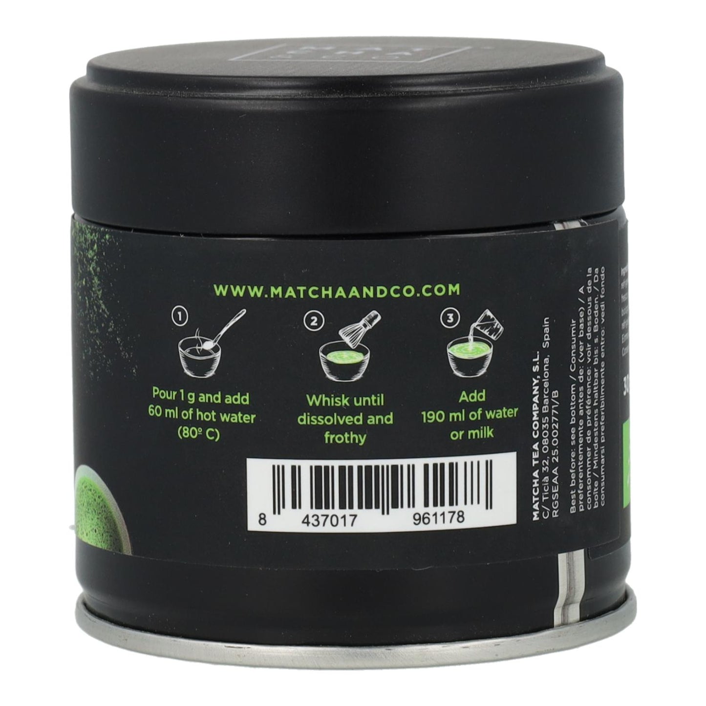 Té Matcha Premium Ceremonial 100% ecológico Matcha & CO