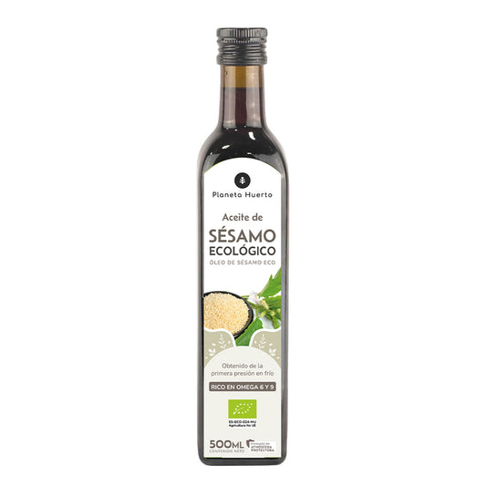 Aceite de Sésamo prensado en frío ECO Planeta Huerto 500 ml