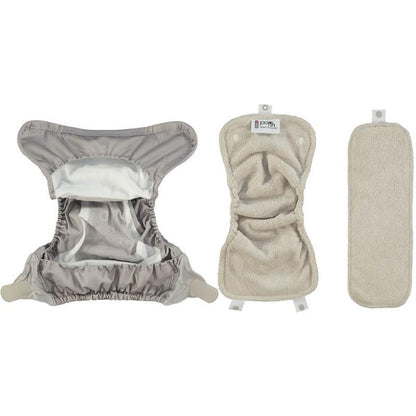 Pack 5 Pañales de Tela de Bambú Pastel Close Parent