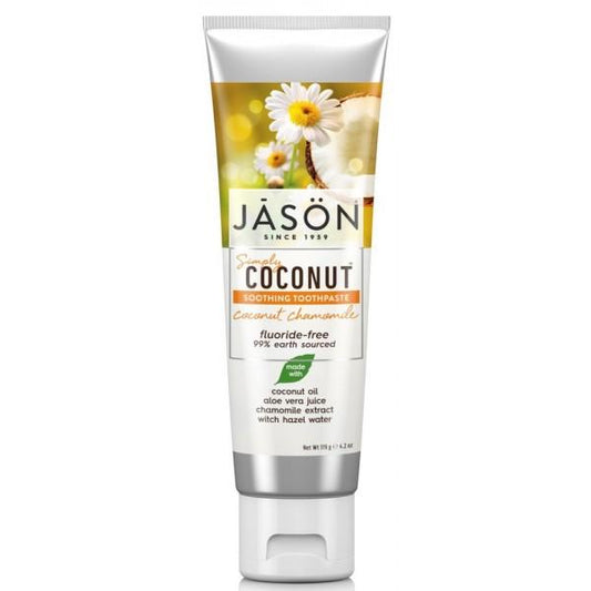 Dentífrico Coco-Camomila calmante Jasön 119 g