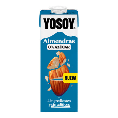 Pack 6x Bebida de Almendras 0% Azúcar Yosoy 1L